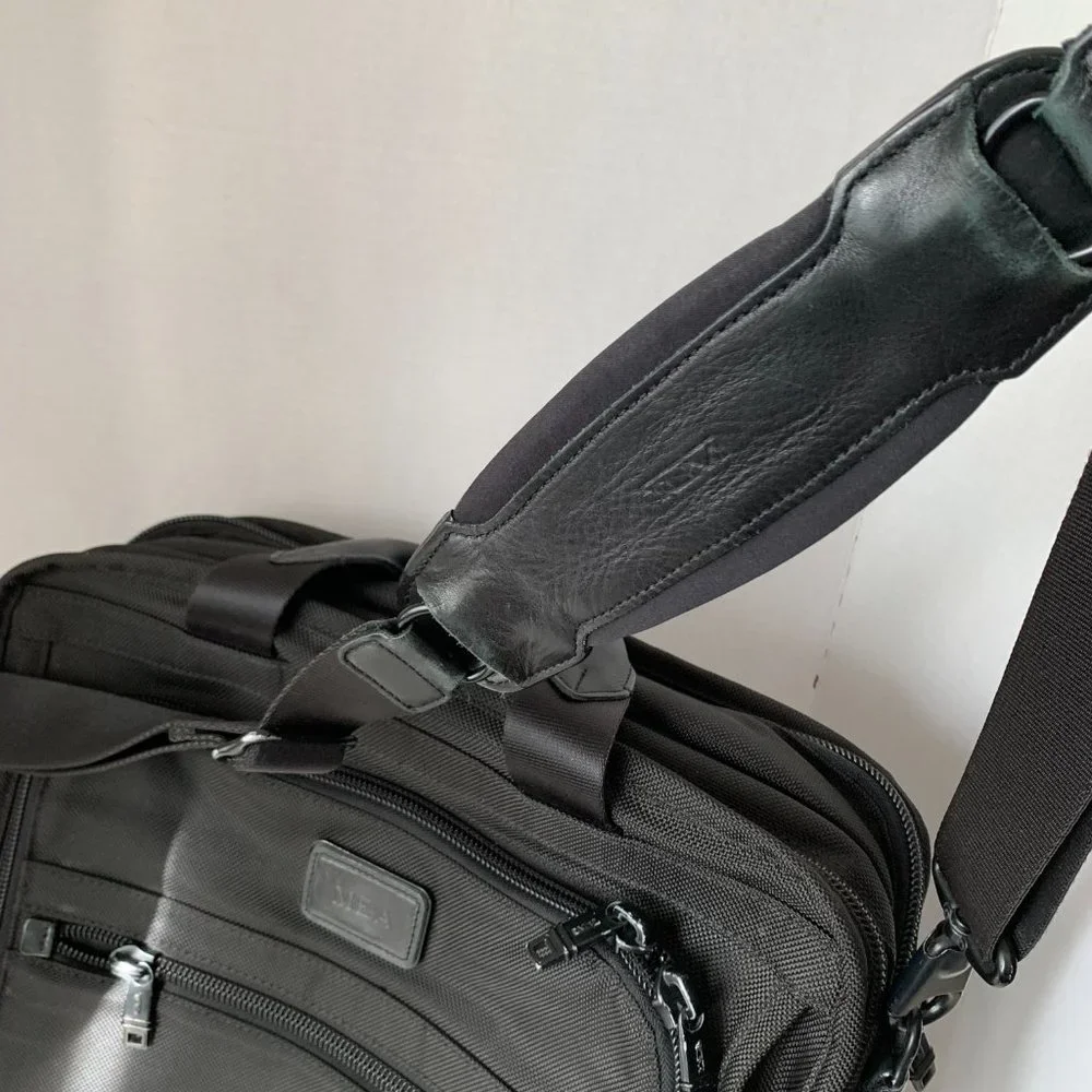 Tumi Alpha Ballistic Briefcase Laptop Computer Bag Expandable Organizer 26132DH